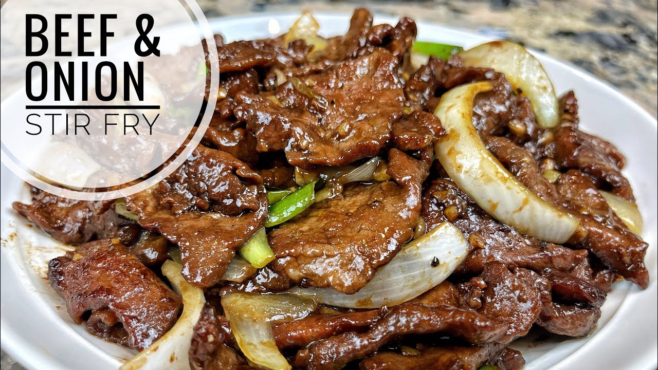 Beef And Onion Stir Fry ｜Tender And Juicy Beef img